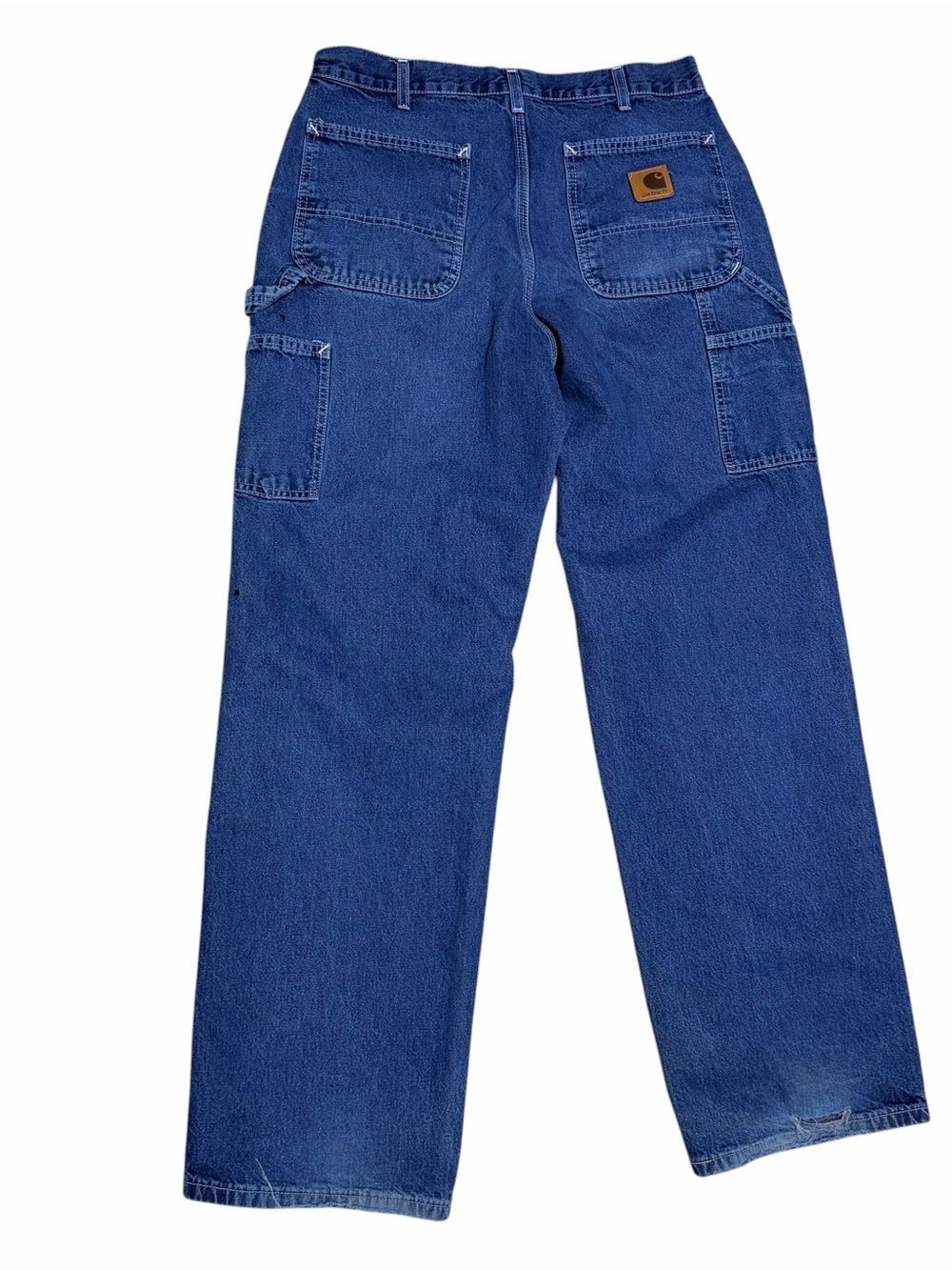 Vintage Carhartt B13 DST Jeans Mens 34x32 USA Made Carpenter - Picture 4 of 6